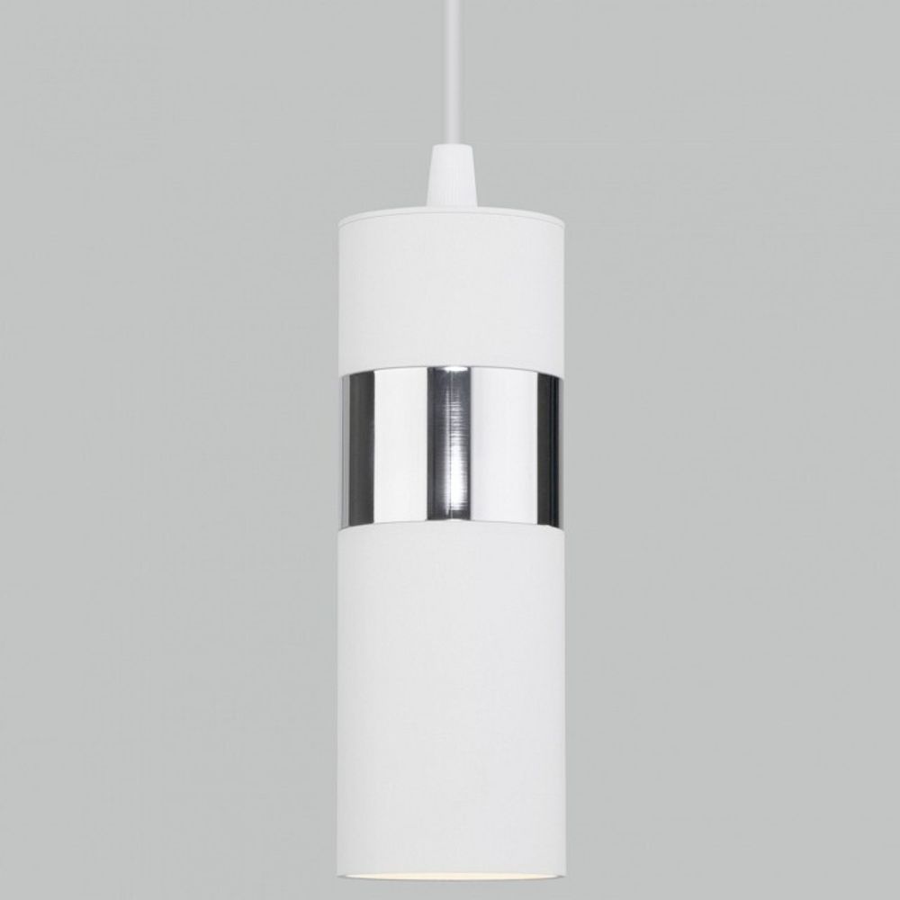 Подвесной светильник Eurosvet Viero 50096/1 белый/хром