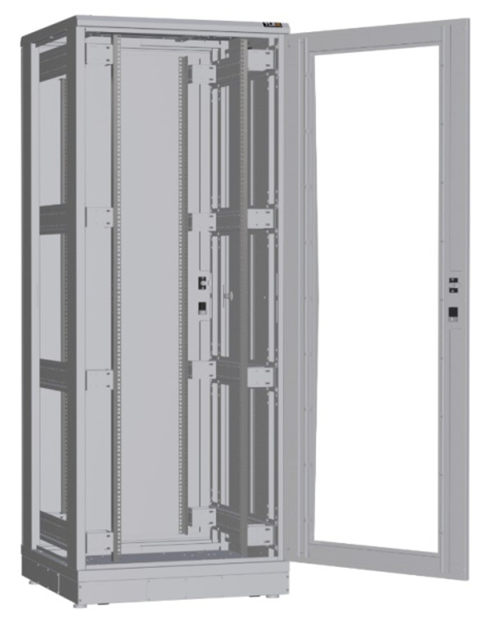 Шкаф напольный 19", 42U TLK TFR-428080-GMMM-R2-GY