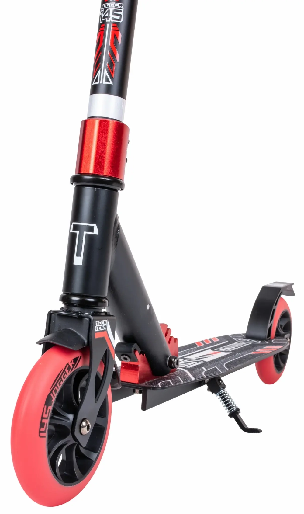 самокат TechTeam Jogger 145 2022, красный/Red