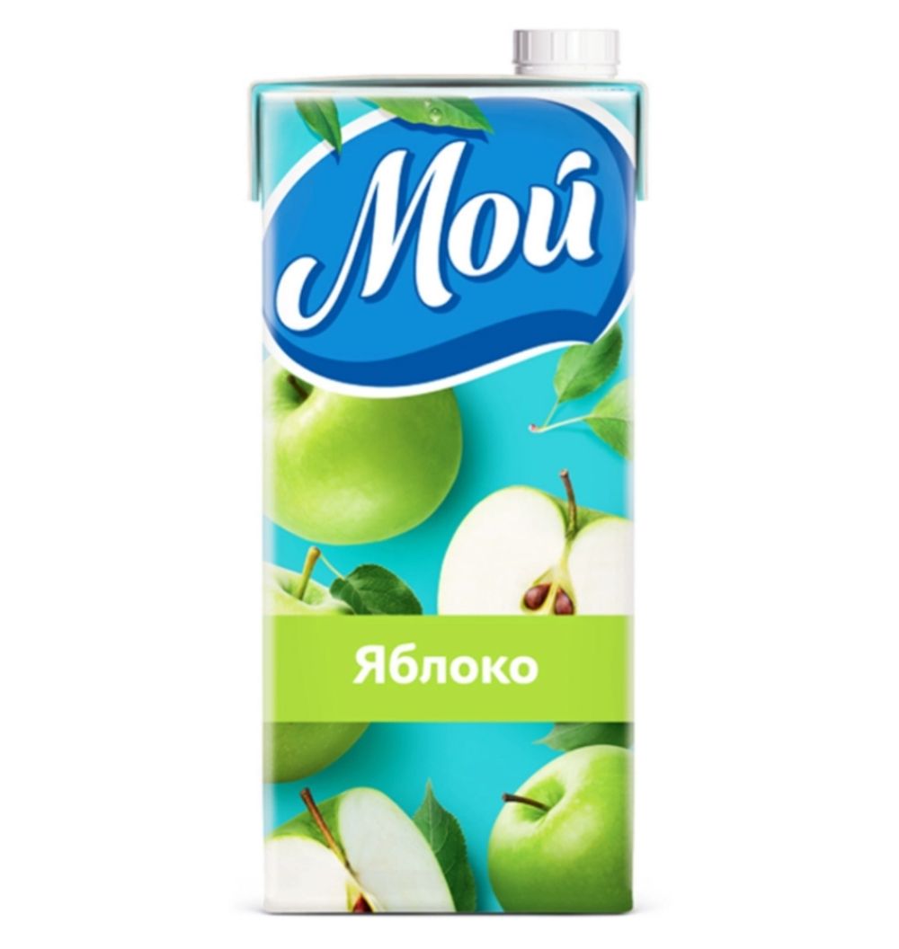 Нектар "Мой" яблочный 0,2л