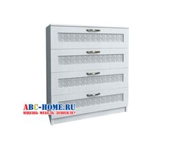 Комод с 4 ящиками "Александрия" СА-08 (бодега светлая)