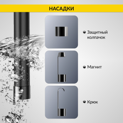 Видеоэндоскоп промышленный защищенный, 4.3", 2Мп, 2 камеры, 1920х1080, 3м, 5.5 мм, iCartool IC-V117