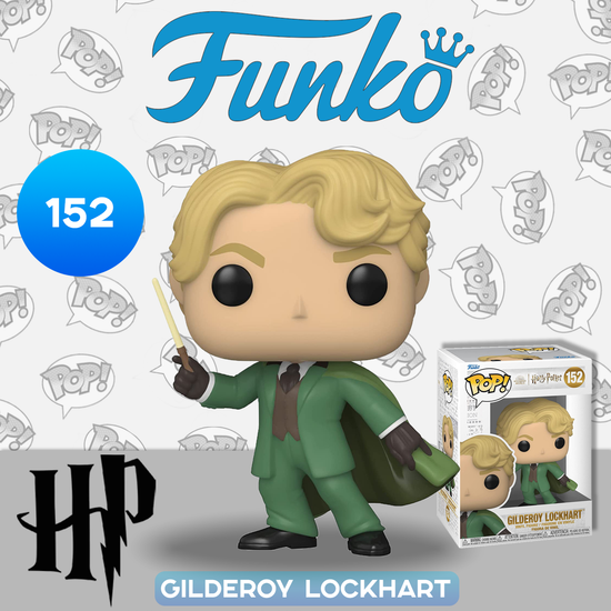 Фигурка Funko POP! Harry Potter Chamber of Secrets 20th Gilderoy Lockhart (152) 65651 / Фигурка по мотивам фильма "Гарри Поттер", Златопуст Локонс