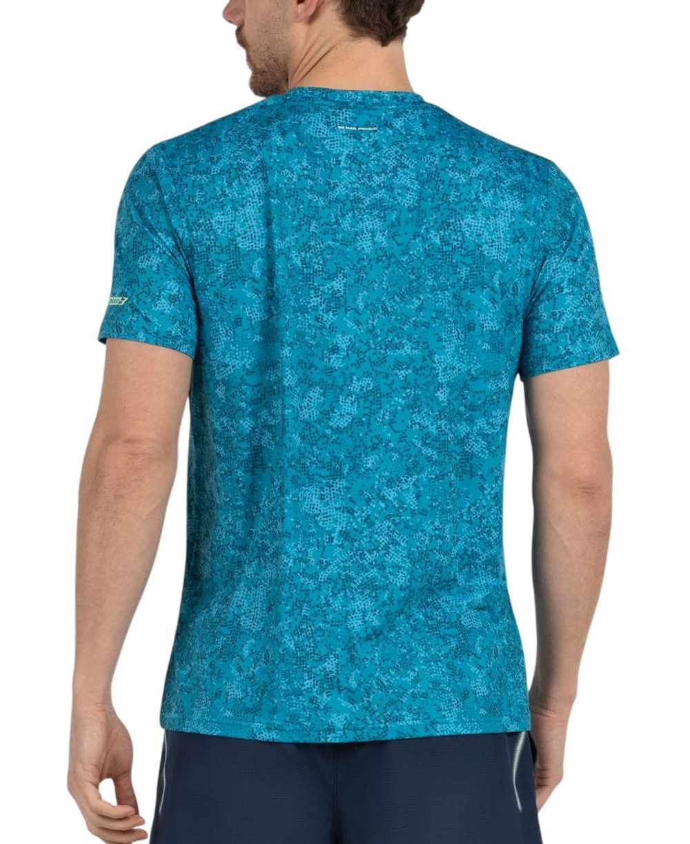 Мужская теннисная футболка Bullpadel Masama - verde azulado