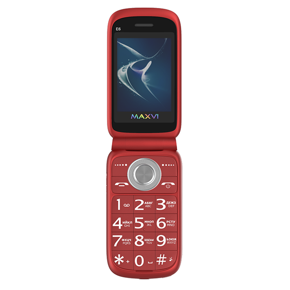 Сотовый телефон Maxvi E6 Red