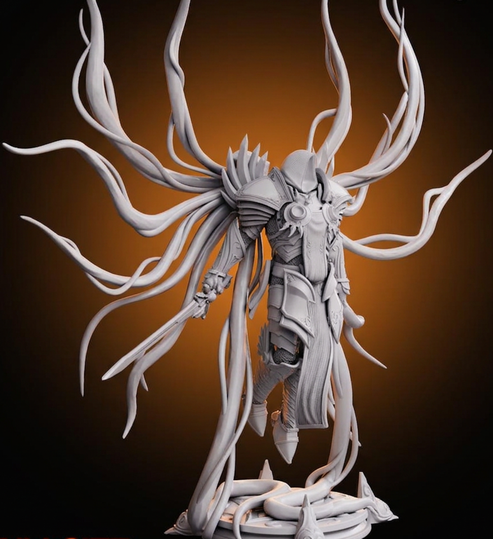 Фигурка,Тираэль архангел Справедливости (Tyrael), Diablo, высота фигурки 13 см