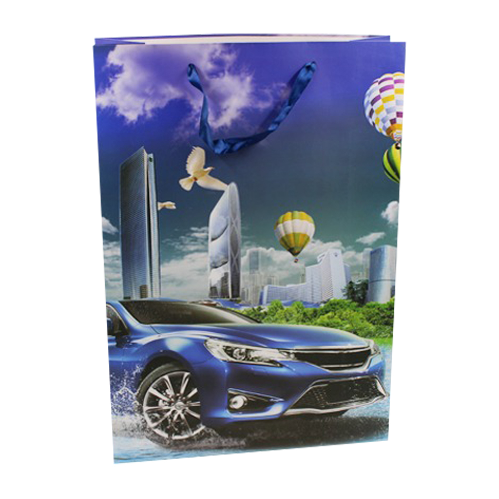 Подарочный пакет Basir, серия "Машины", 32*44*11 см, ассорти