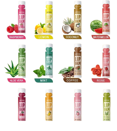 Бальзам для губ фруктовый в ассортименте
