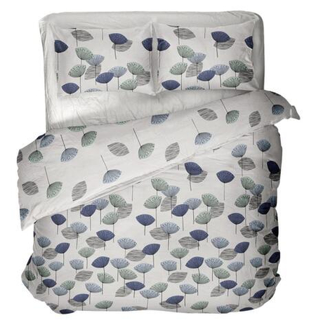 Комплект постельного белья 1.5 сп БЯЗЬ "5974.01" (нав. 70х70 или 50х70)