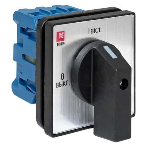 Переключатель кулачковый ПК-2-13 25А 3P "ВКЛ-ВЫКЛ" IP20 EKF pk-2-13-25