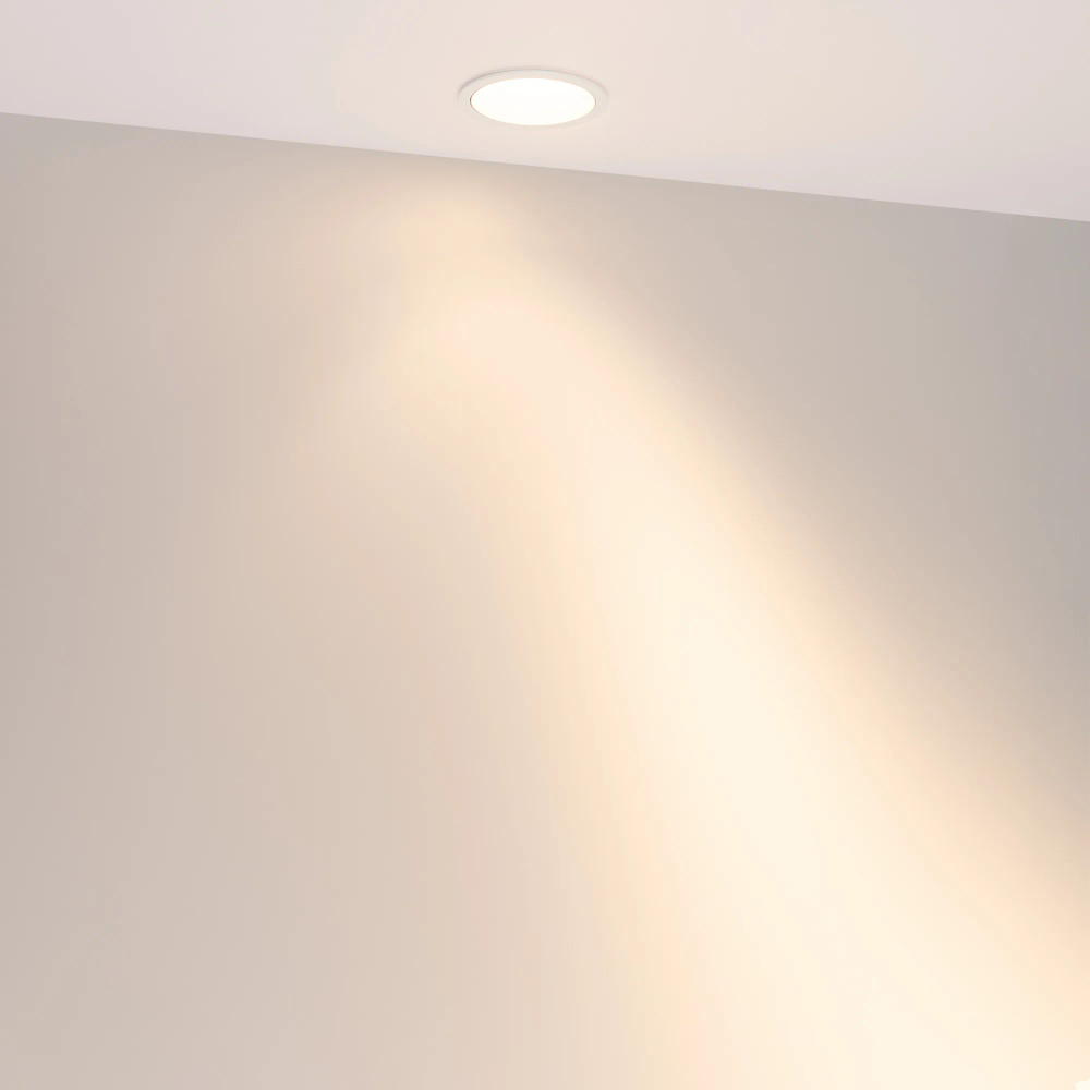 Светильник MS-ARADO-BUILT-R65-9W Warm3000 (WH-WH, 24 deg, 230V) (Arlight, IP20 Металл, 5 лет) 059105