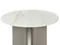 Обеденный стол Helixia Ø120 см, белая керамика