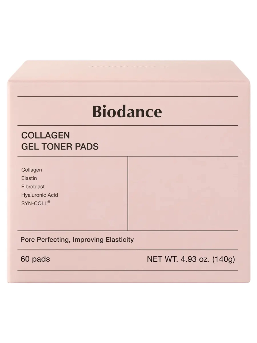 Biodance Увлажняющие гелевые тонер-пэды с коллагеном и пептидами Collagen Gel Toner Pads 60 шт
