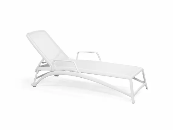 Шезлонг Atlantico белый