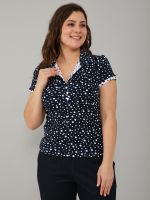 Блузка БЛ-115/синийгорох