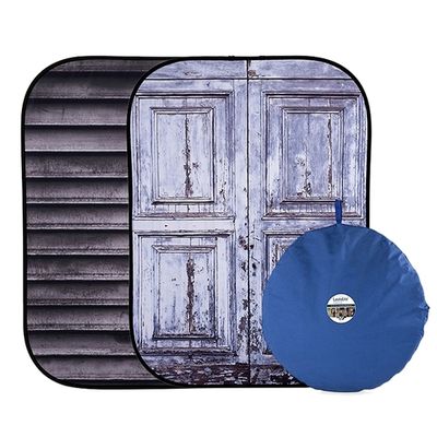 Складной фон LL Urban LB5717 Shutter/Distressed Door 150х210