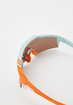 Спортивные очки с диоптриями 100% Speedcraft SL / Soft Tact Two Tone / HiPER Silver Mirror Lens