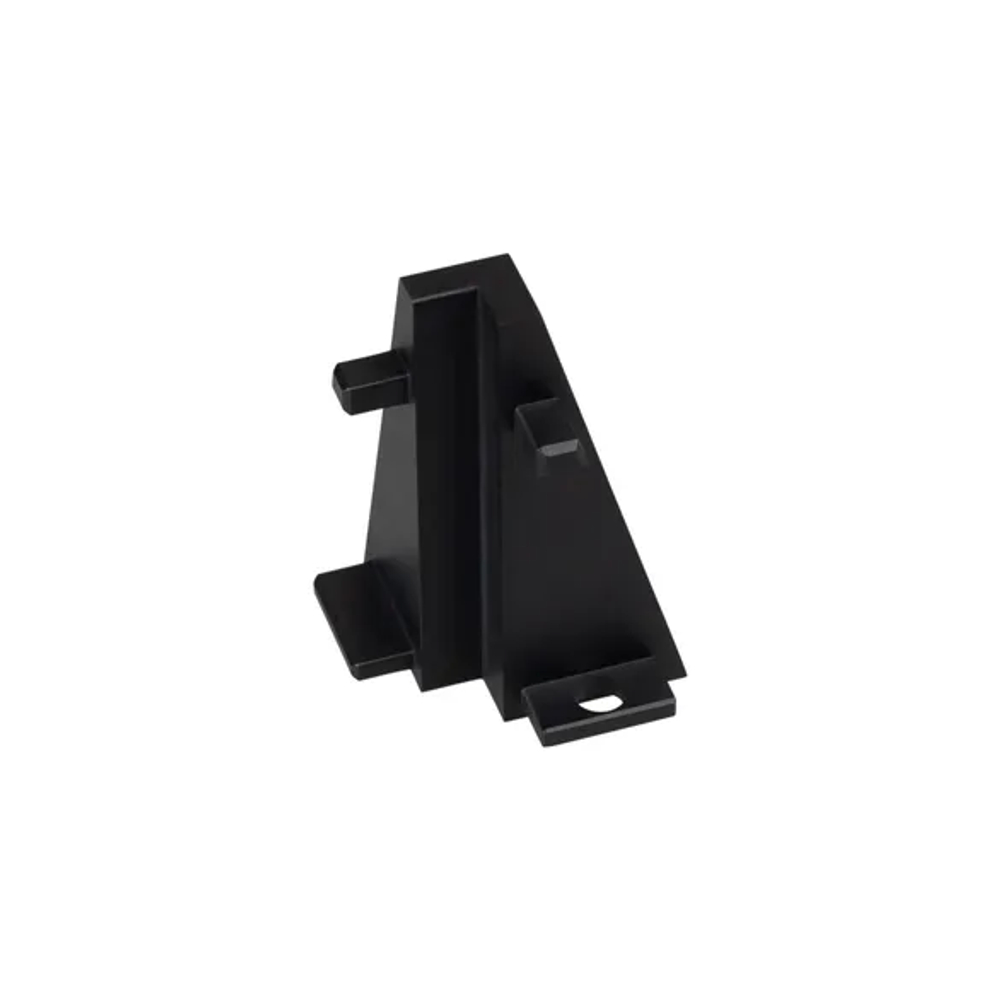 Внешний угол PLINTUS-H40 BLACK  (Arlight, Металл) 052405
