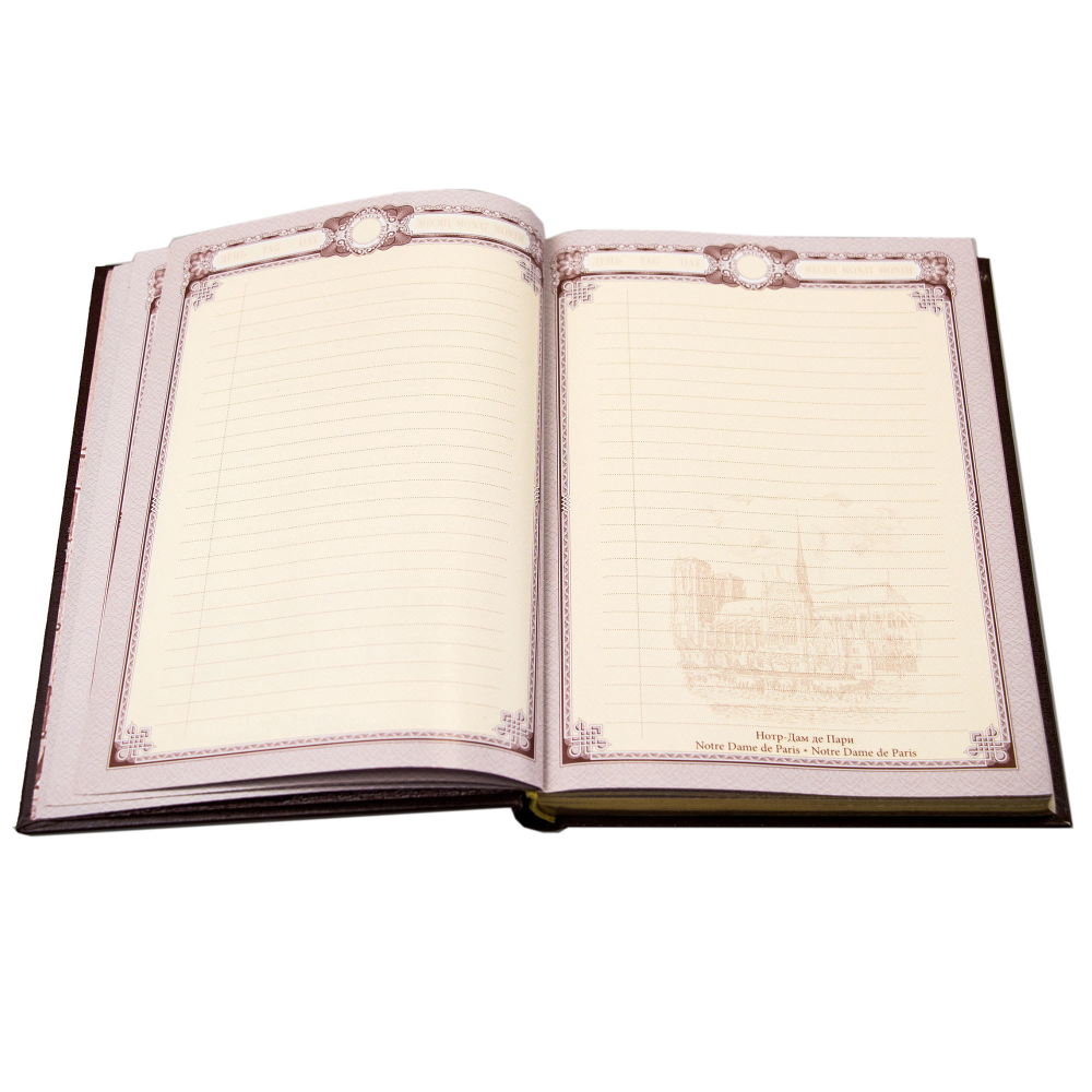 Ежедневник А5 «За ВДВ-1» с накладкой из стали