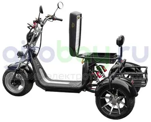 Электроскутер IKINGI X12 PRO TRIKE PLUS 3333W - Черный фото №10