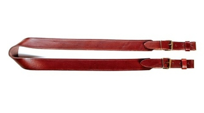 Ремень VEKTOR кожаный для ружья, ширина 30 мм