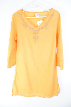 Платье Mansi хлопковое с вышивкой 44 размер