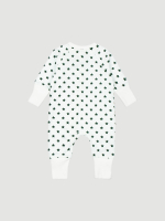 Комбинезон на манжетах Mjölk Green Stars, с рукавом реглан, уценка