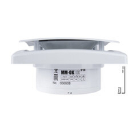 Сверхтонкий вытяжной вентилятор для ванн MM-OK 100/169 сверхмощный 169 м3/час с обратным клапаном