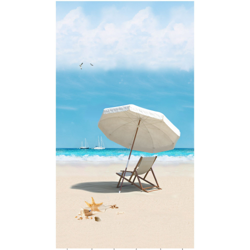 Панель ПВХ Novita Панорамы Пляж узор 2700х250мм