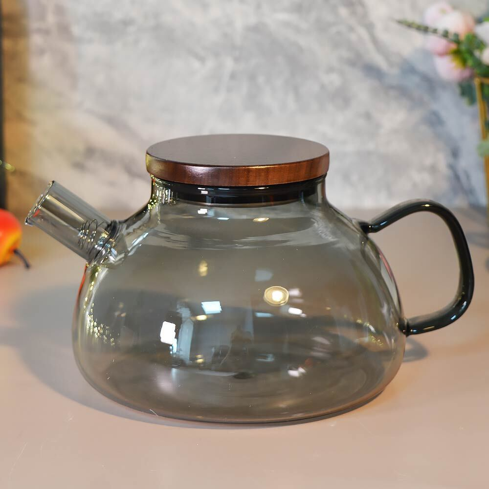 Чайник заварочный 1л из цветного стекла "Aroma di Fiore"