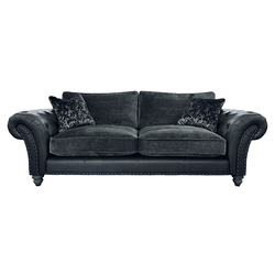 Диван "Рейвен" Гранд с каретной стяжкой на подлокотниках