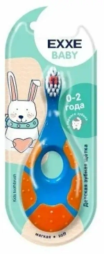 Детская зубная щётка Exxe Baby 0-2 года