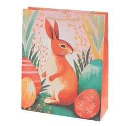 GAEM Пакет подарочный (бумага, плотность 210г/м2, блок микс 12шт), L26 W10 H32 см, 4в.