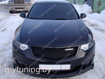 Юбка MUGEN переднего бампера для Honda Accord 8