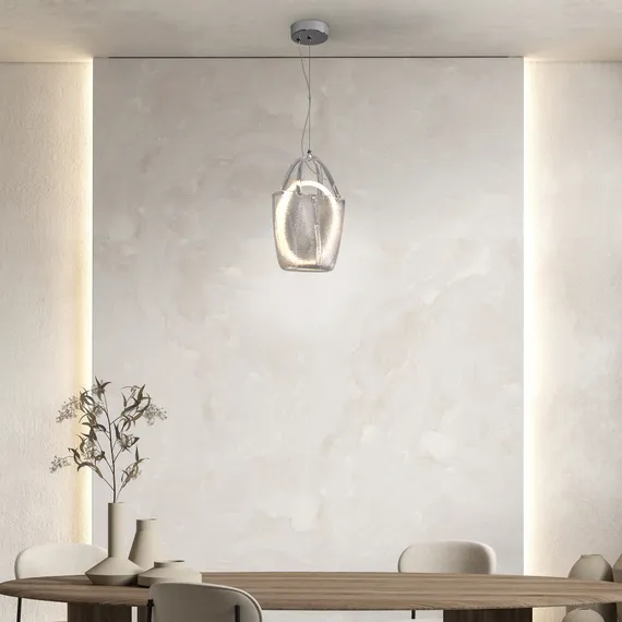 Подвесной светильник FR6223PL-L17TR Тоут / Tote 17 Вт LED Freya fr6223pl-l17tr