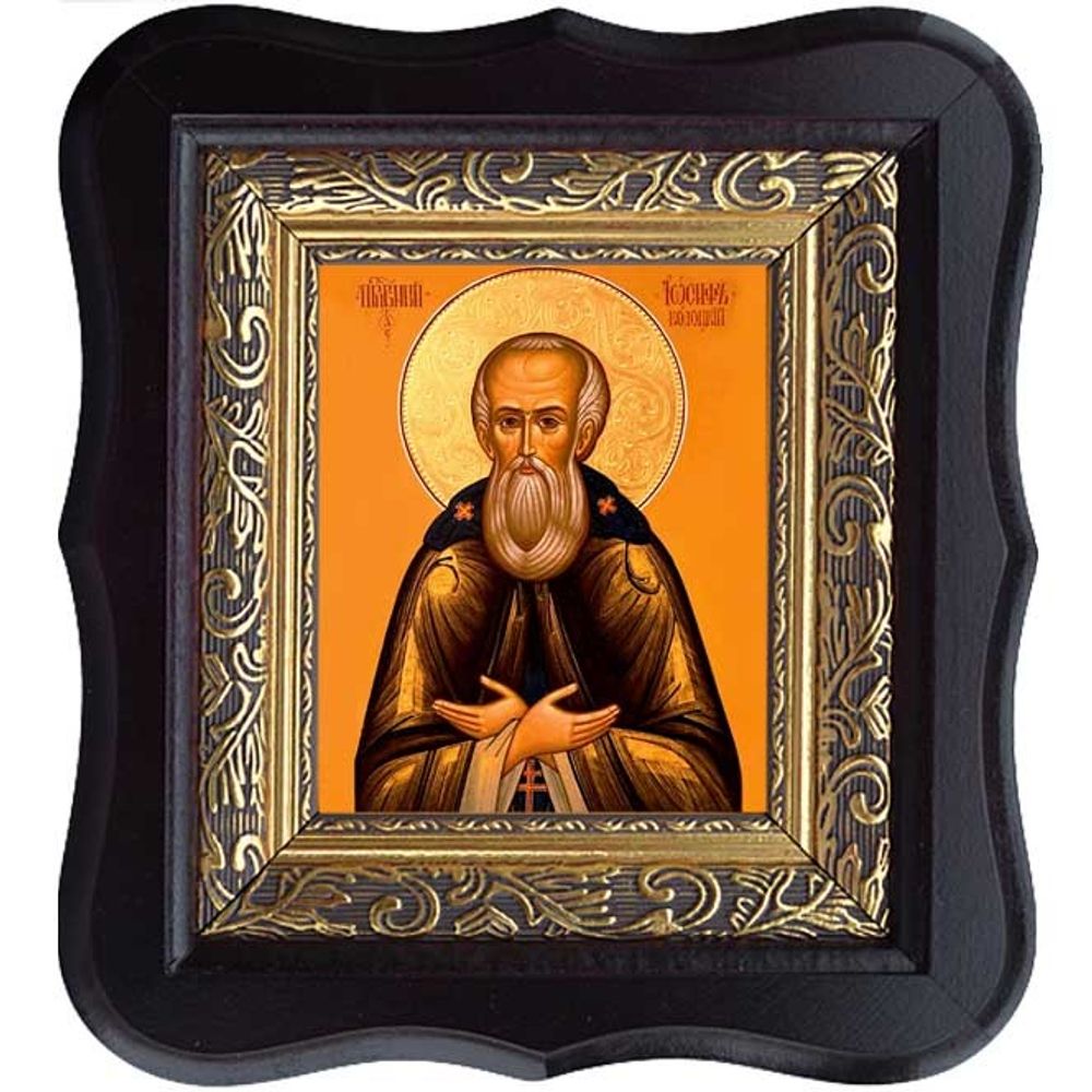 Иосиф Волоцкий Волоколамский преподобный. Икона на холсте.