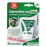 Гель СантехМастер Зеленый, тюбик 15 г, блистер 04013