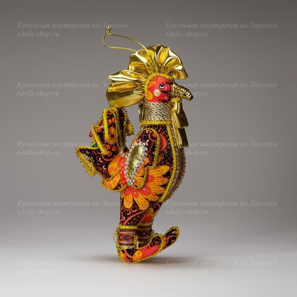 Ёлочная игрушка Петух