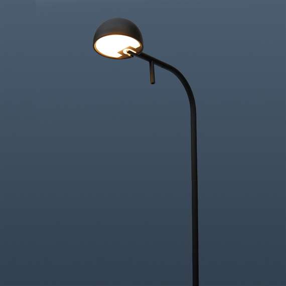 Торшер Brooke 125 см, черный