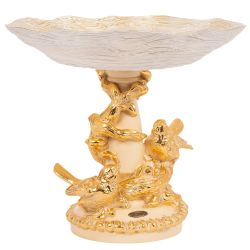 Фруктовница-конфетница Мелодия Любви Айвори