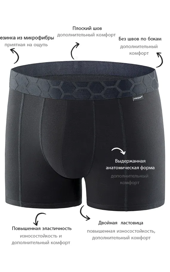 Мужские трусы BB116 Черный