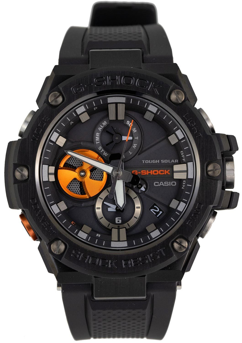 Японские наручные часы Casio G-SHOCK GST-B100B-1A4ER