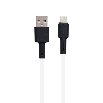 Кабель Borofone BX31 USB-Lightning 2.4А 1м Silicone White