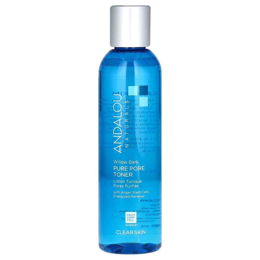 Andalou Naturals, тоник для очищения пор, ивовая кора, 178 мл (6 жидк. унций)