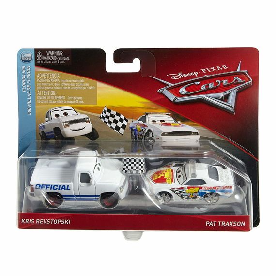 Maşın Disney/Pixar Cars Race Starter &amp; Pace Car Vehicle, 2 ədəd ağ