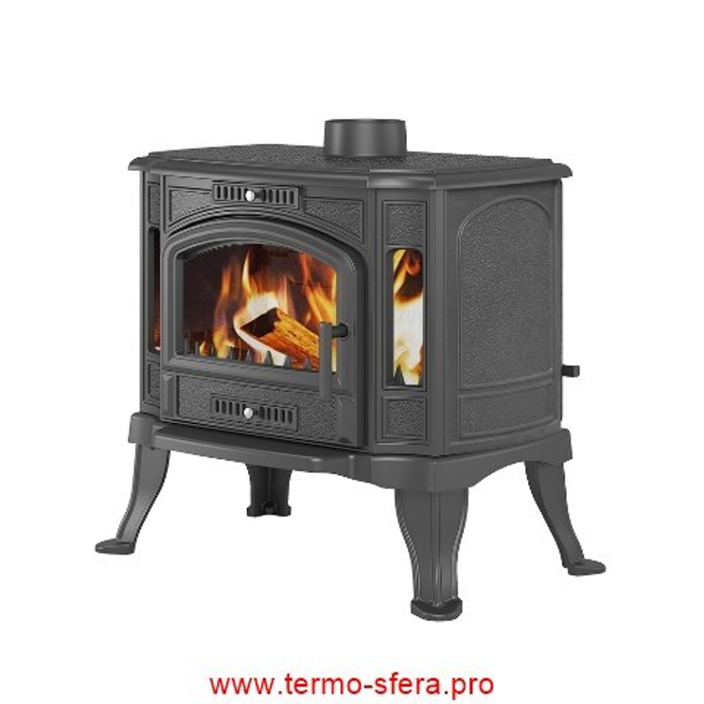 Печь-камин Везувий KZ-14S "Антрацит"
