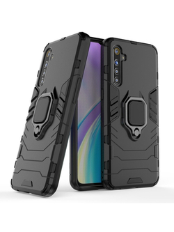 Противоударный чехол с кольцом Panther Case для Realme XT