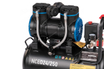 NORDBERG (NCEO24/250) Компрессор безмасляный 220 В, ресивер 24 л, 250 л/мин