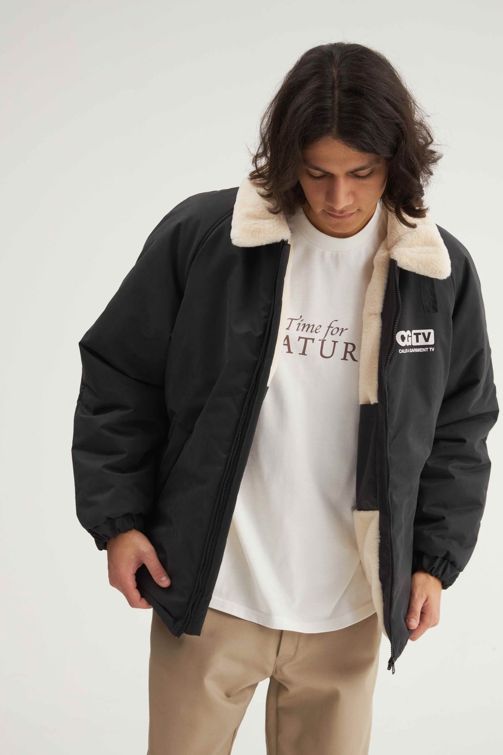 Куртка Зимняя Called a Garment Sheriff Jacket Vol.2 Черная