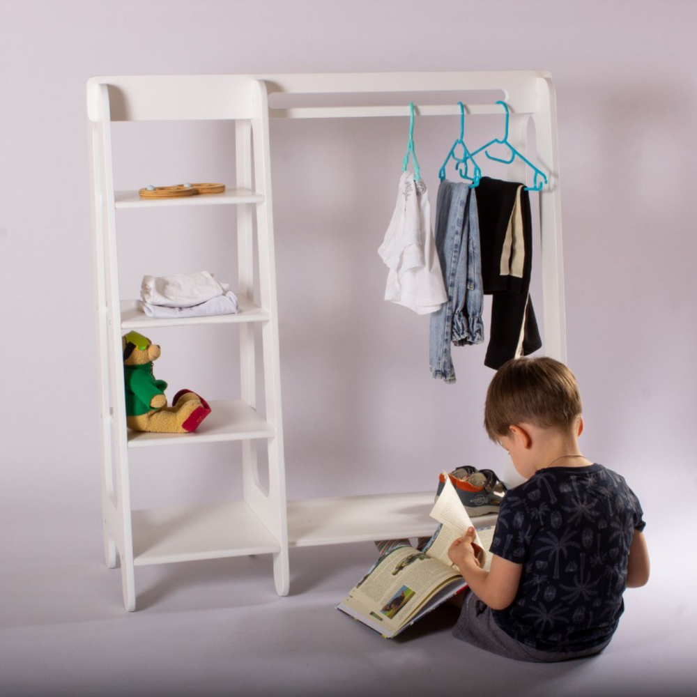 Шкаф-стеллаж детский по Монтессори